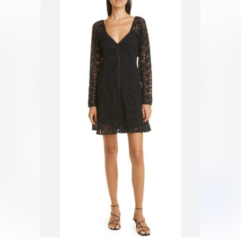 ByTiMo Floral Lace Long Sleeve Dress